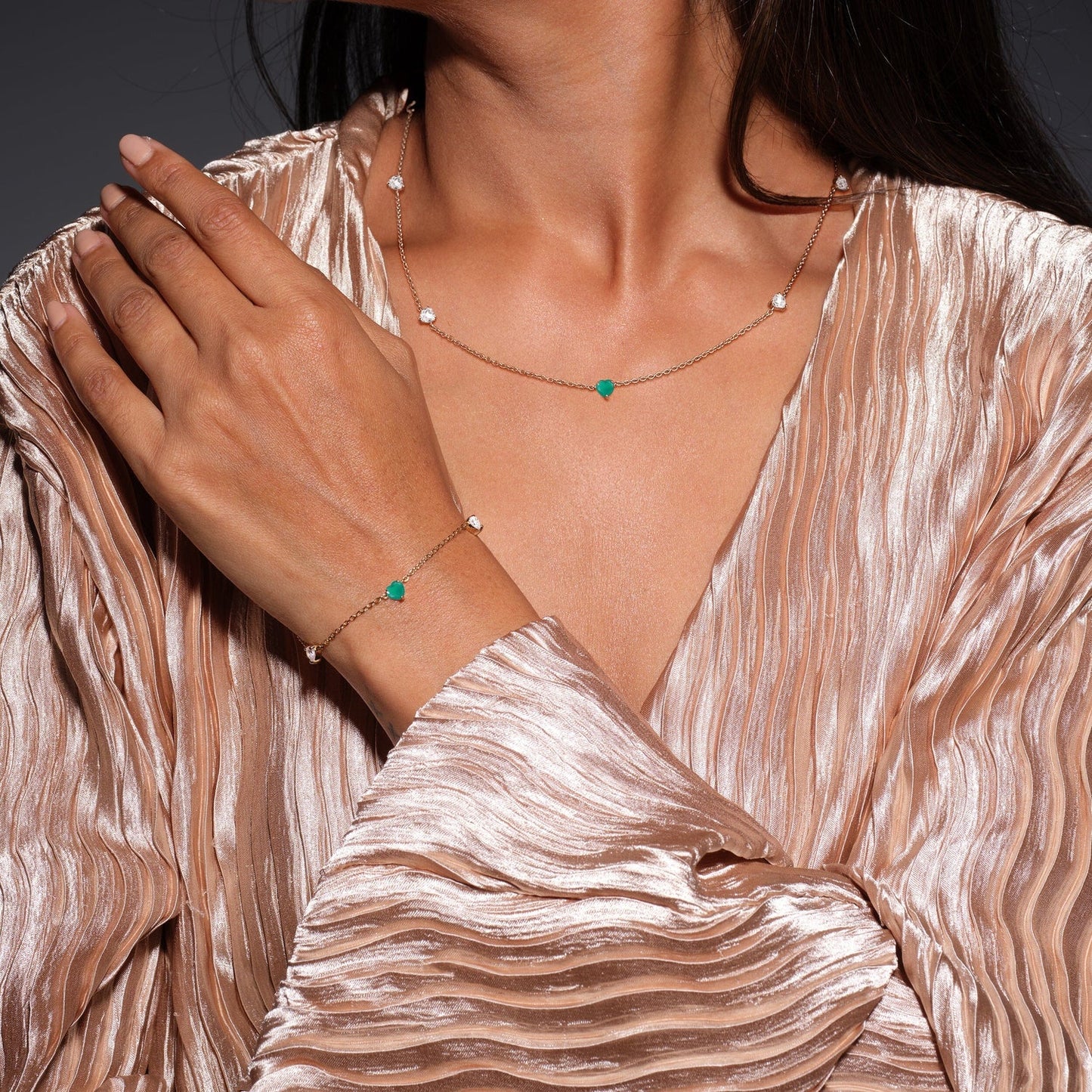 Emerald Bracelet A