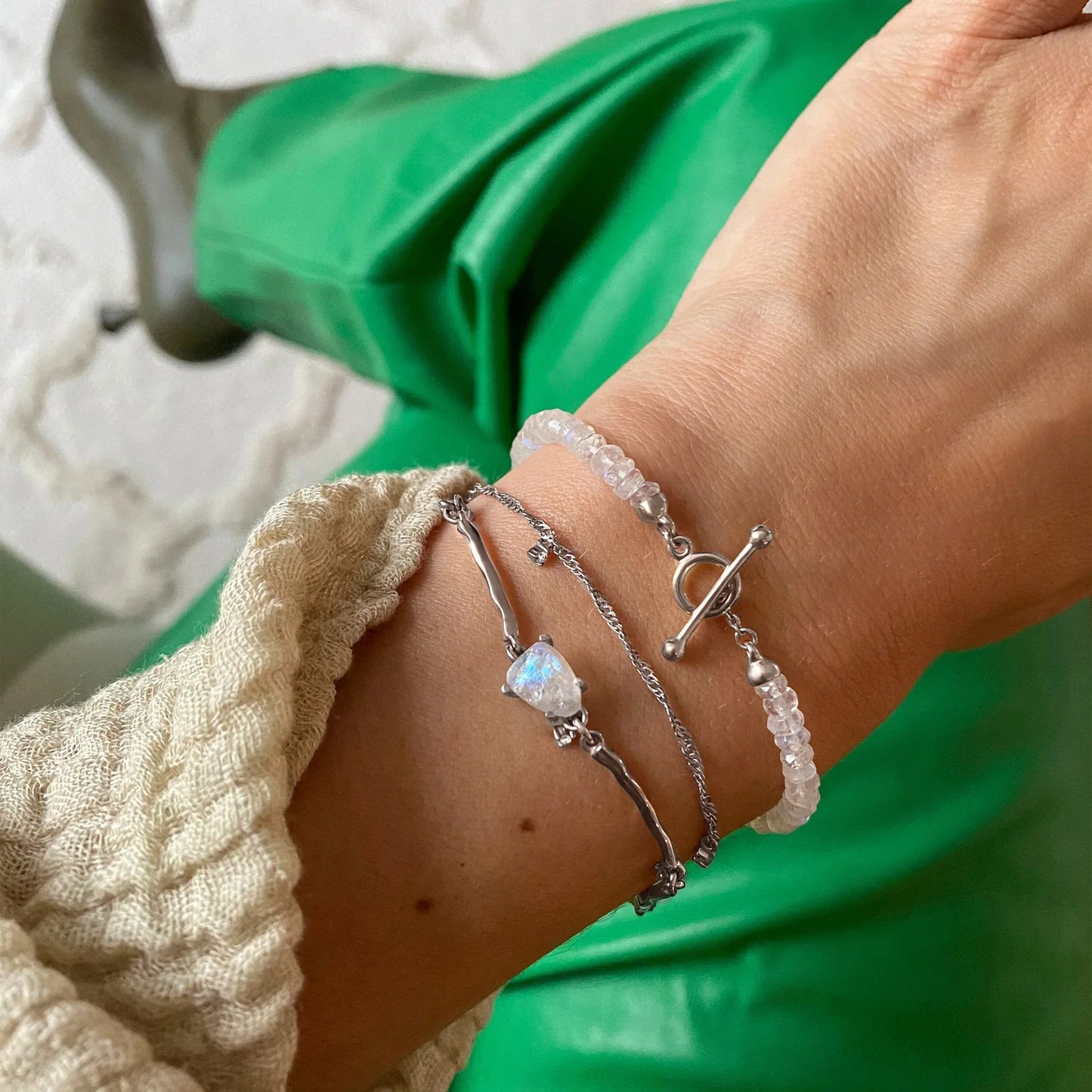 Moonstone Bracelet A