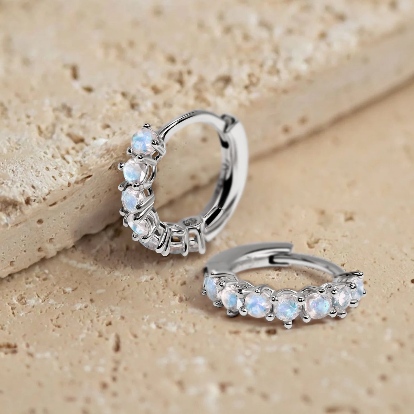Moonstone Earring B