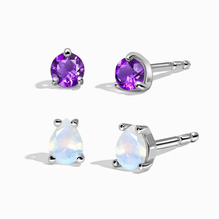 Moonstone Earring C