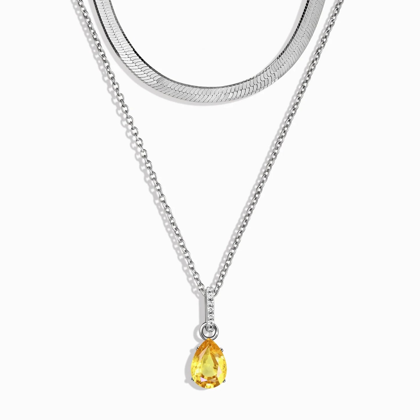Moonstone Necklace B