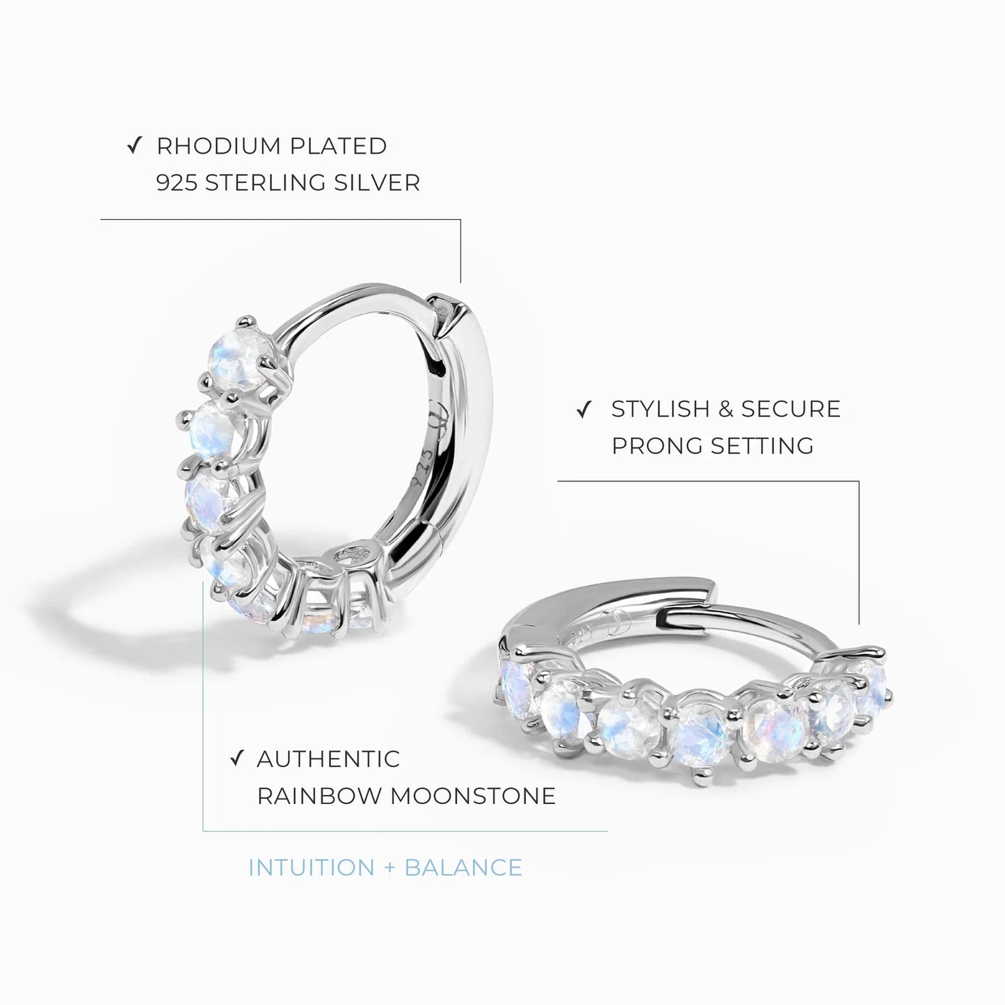 Moonstone Earring B