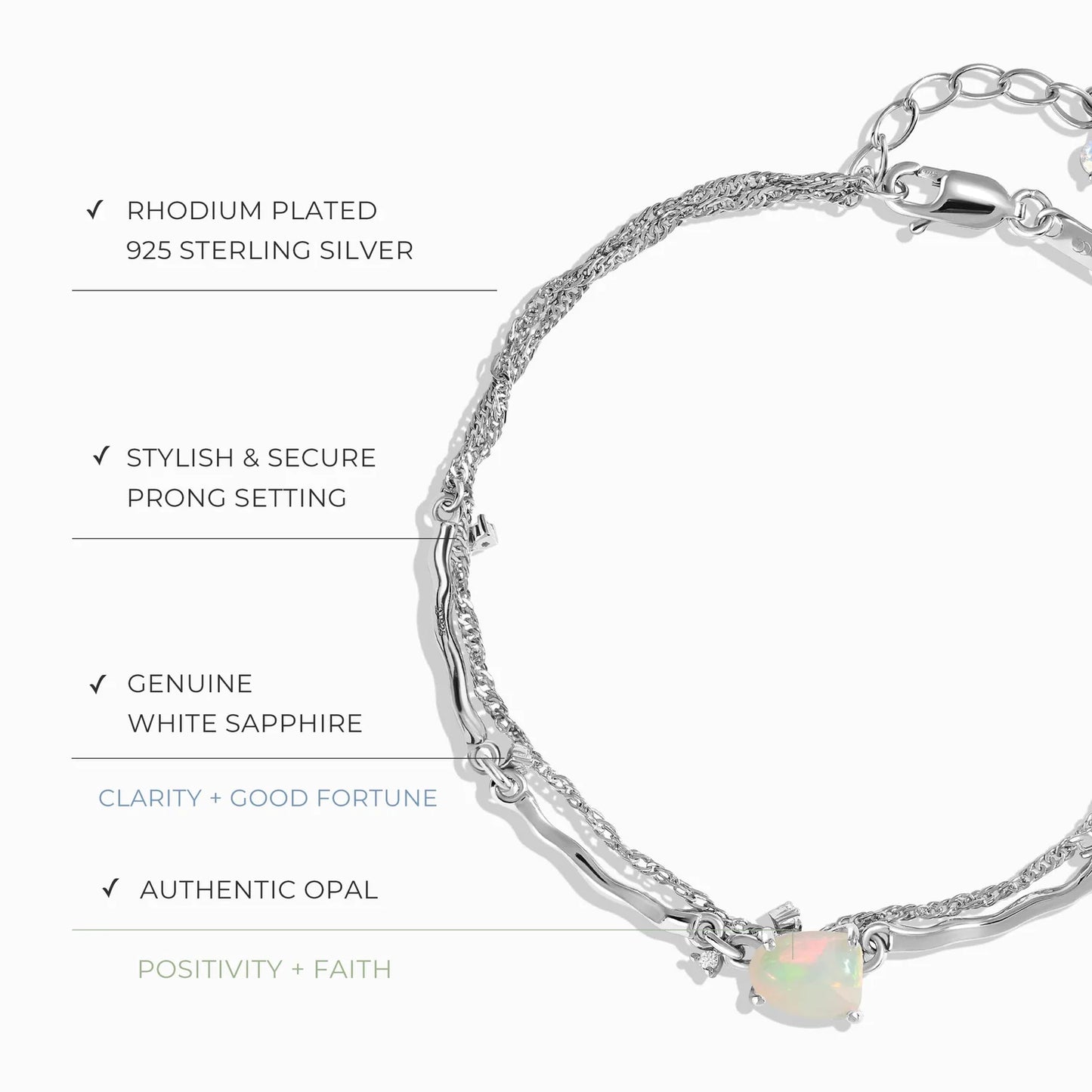 Moonstone Bracelet B