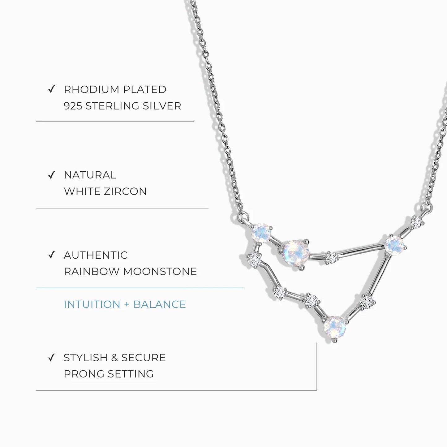 Moonstone Necklace A