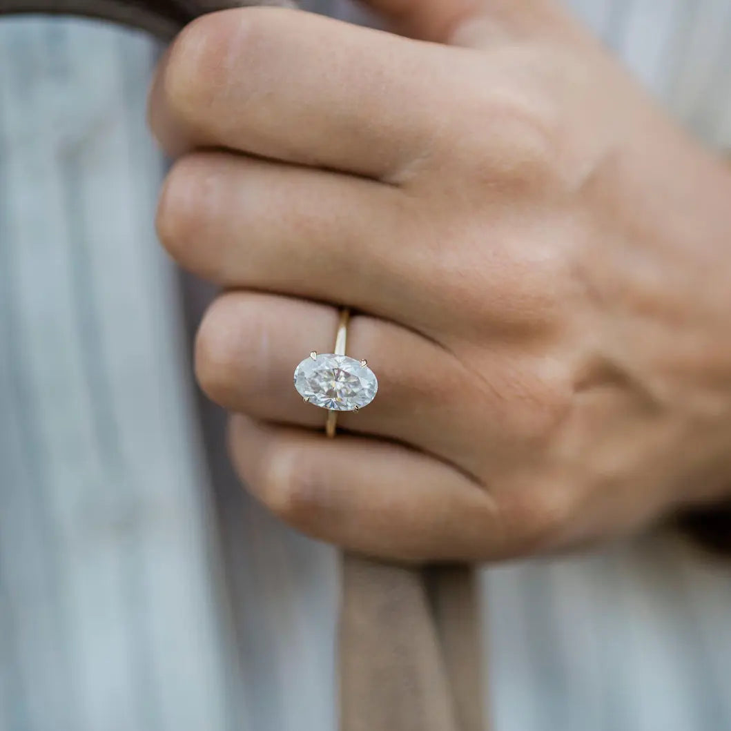 The Harper Ring 18K Gold Set G With Lab Grown Diamonds