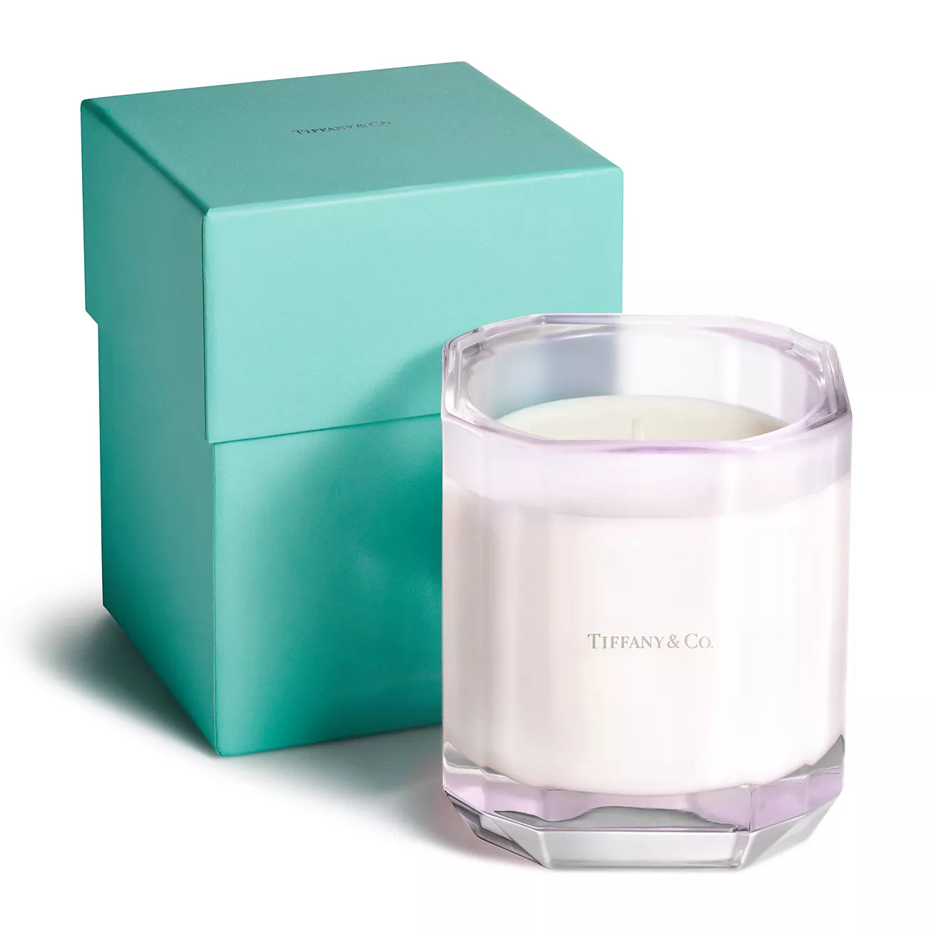 About Love Candle in Kunzite-colored Glass