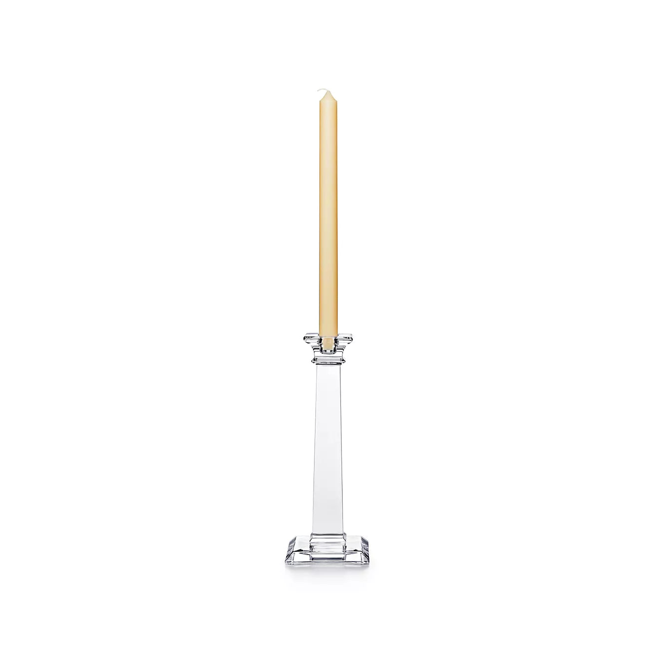 Classic Candlestick in Crystal Glass