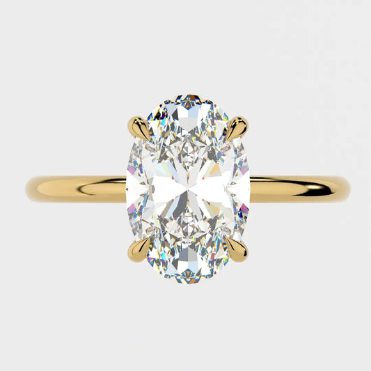 The Harper Ring 18K Gold Set G With Lab Grown Diamonds