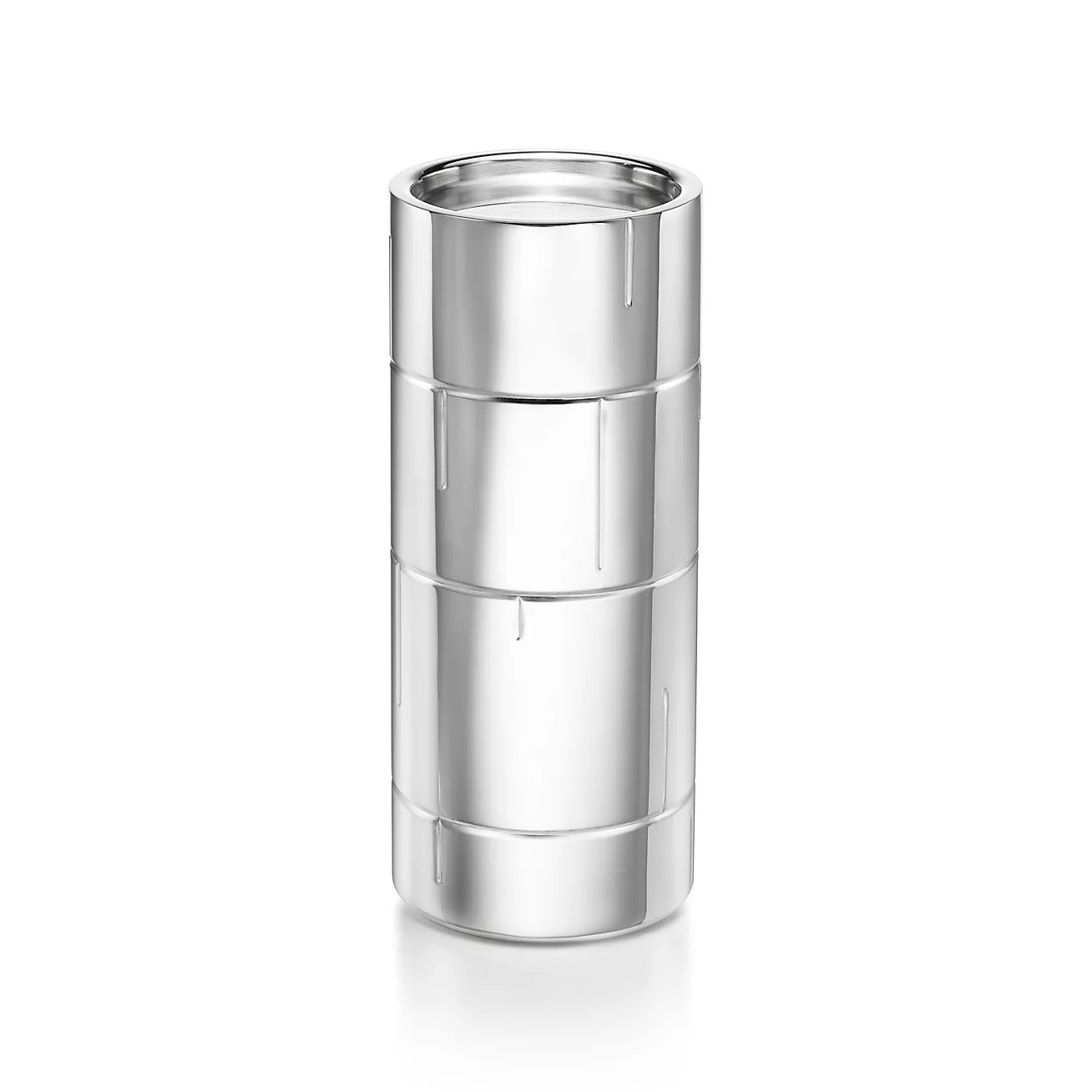 Pillar Candleholder in Sterling Silver